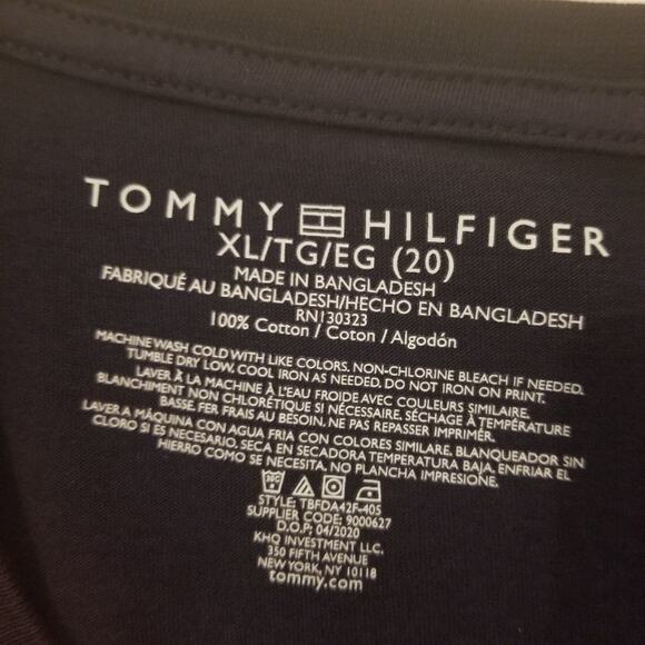 NEW TOMMY Hilfiger boys long sleeve shirt XL 20 - Picture 6 of 7